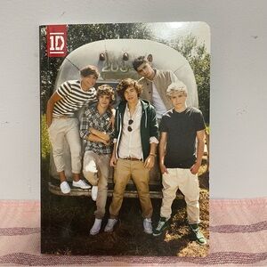 One Direction Group Photo Notebook - Band Cover Vintage